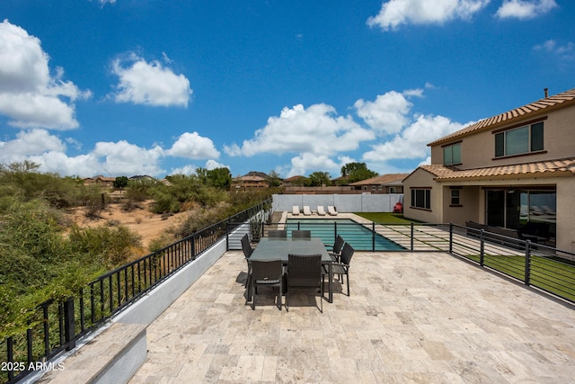 7432 W Bronco Trl, Peoria, AZ 85383 - view of patio / terrace featuring outdoor dining space