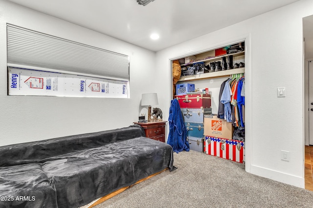 1451 E Brown Rd, Mesa, AZ 85203 - bedroom featuring carpet floors and a closet