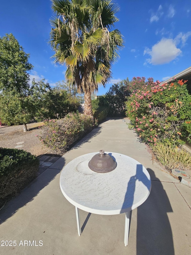 view of patio