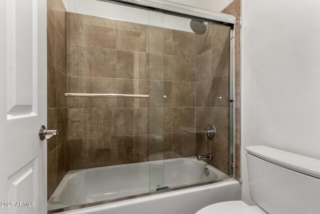 19777 N 76th St Unit 2244, Scottsdale, AZ 85255 - full bathroom with toilet and bath / shower combo with glass door
