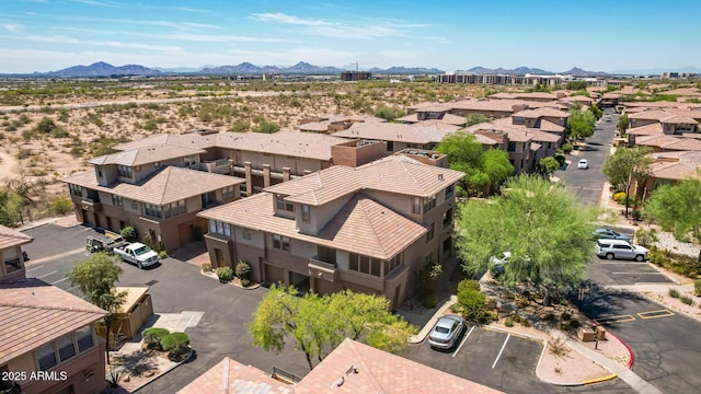 19777 N 76th St Unit 2244, Scottsdale, AZ 85255 - drone / aerial view with a residential view and a mountain view