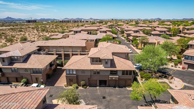 19777 N 76th St Unit 2244, Scottsdale, AZ 85255 - birds eye view of property featuring a mountain view and a residential view