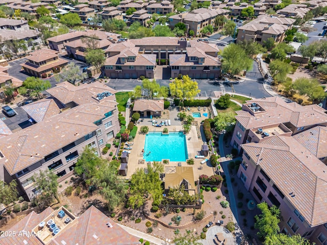 19777 N 76th St Unit 2244, Scottsdale, AZ 85255 - aerial view featuring a residential view