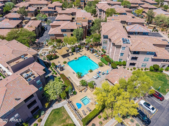 19777 N 76th St Unit 2244, Scottsdale, AZ 85255 - aerial view with a residential view