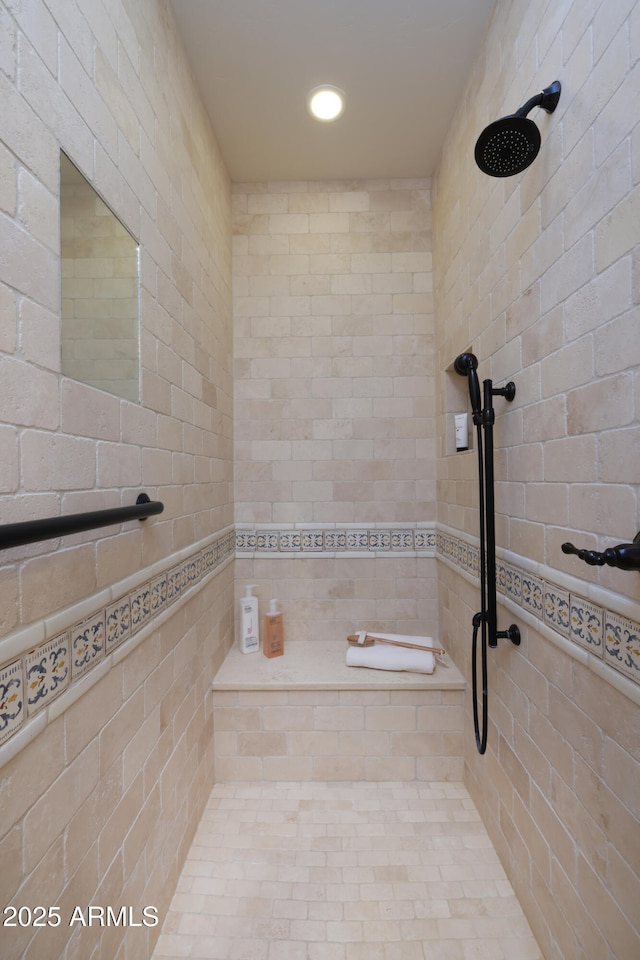 4885 N Via De La Granja, Tucson, AZ 85718 - full bath with a tile shower