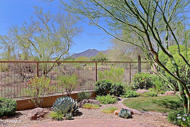 32710 N 71st St, Scottsdale, AZ 85266 - view of yard featuring a mountain view