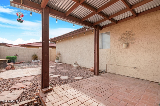 view of patio / terrace