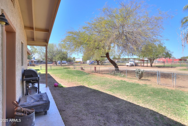 18622 E Via De Arboles, Queen Creek, AZ 85142 - view of yard featuring a gate and fence