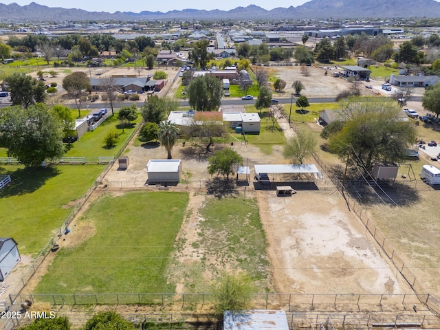 18622 E Via De Arboles, Queen Creek, AZ 85142 - birds eye view of property featuring a mountain view