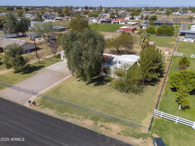 18622 E Via De Arboles, Queen Creek, AZ 85142 - birds eye view of property featuring a residential view