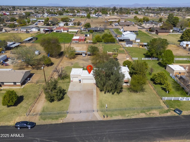18622 E Via De Arboles, Queen Creek, AZ 85142 - birds eye view of property featuring a residential view