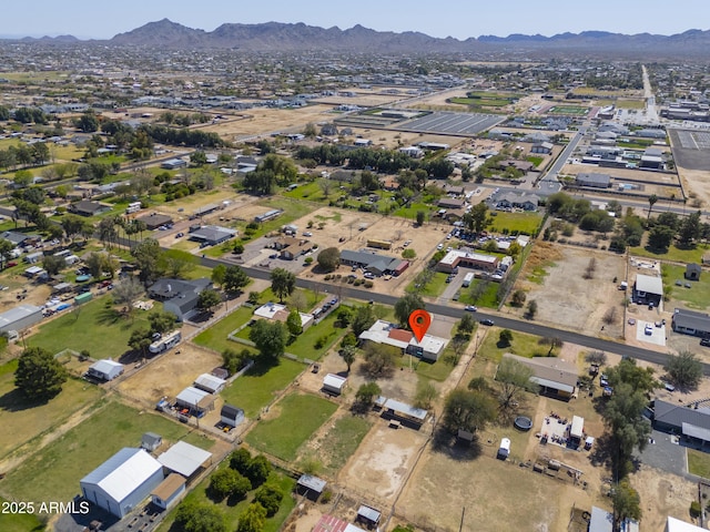 18622 E Via De Arboles, Queen Creek, AZ 85142 - bird's eye view featuring a mountain view