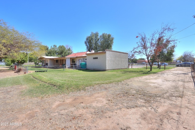18622 E Via De Arboles, Queen Creek, AZ 85142 - exterior space with a yard and fence