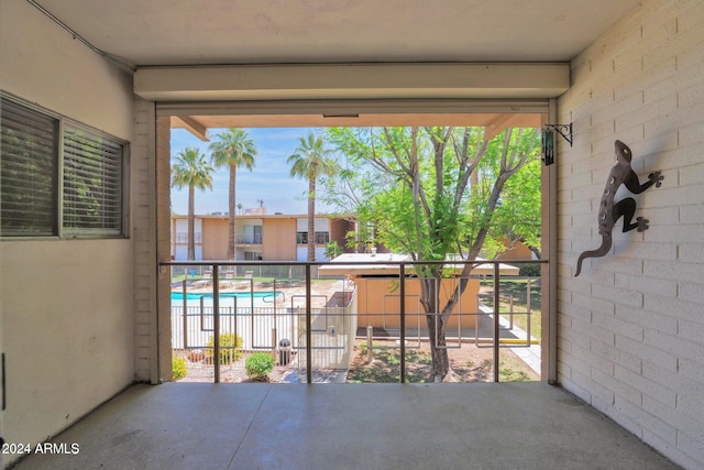 6125 E Indian School Rd Unit 240, Scottsdale, AZ 85251 - view of patio with a balcony