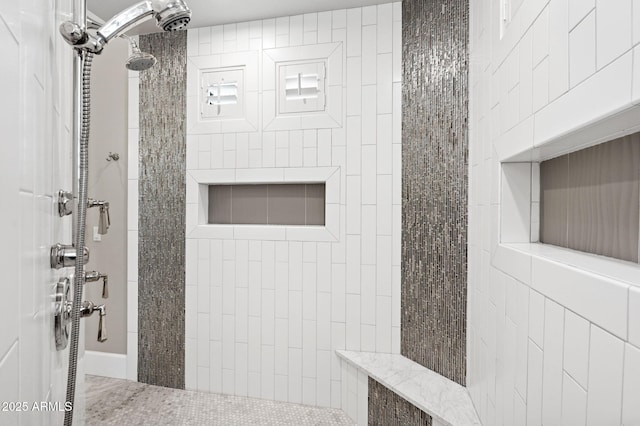 13750 E Yucca St, Scottsdale, AZ 85259 - full bathroom featuring a tile shower