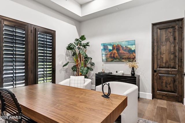 13750 E Yucca St, Scottsdale, AZ 85259 - office featuring wood finished floors and baseboards