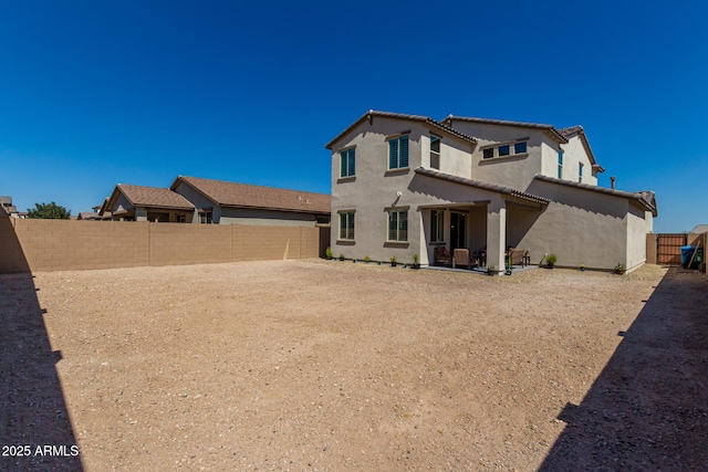 view of rear view of property