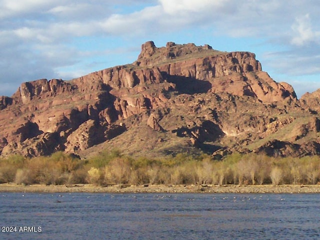 property view of mountains with a water view