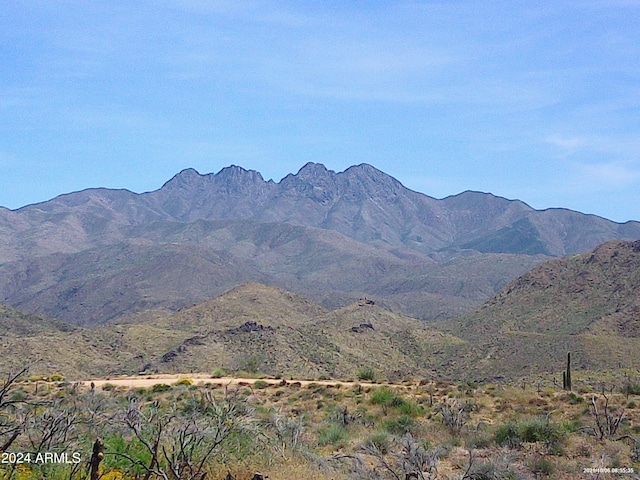 view of mountain feature