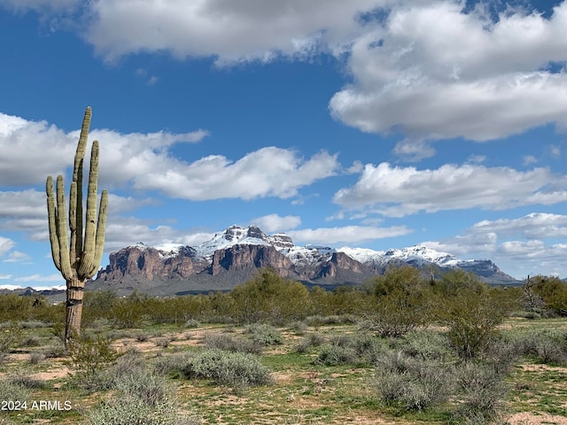 view of mountain feature