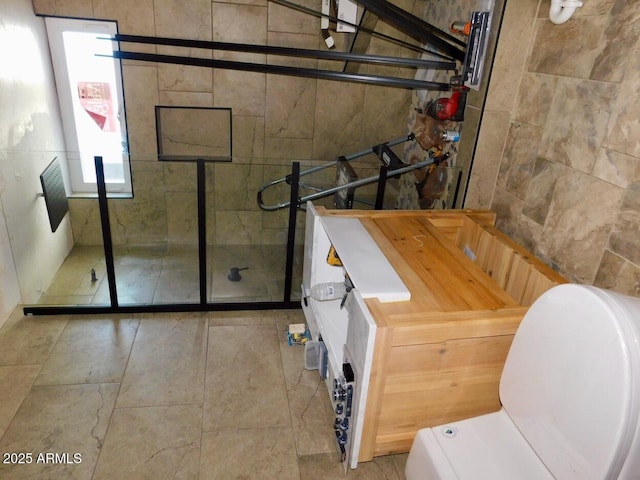 bathroom featuring toilet