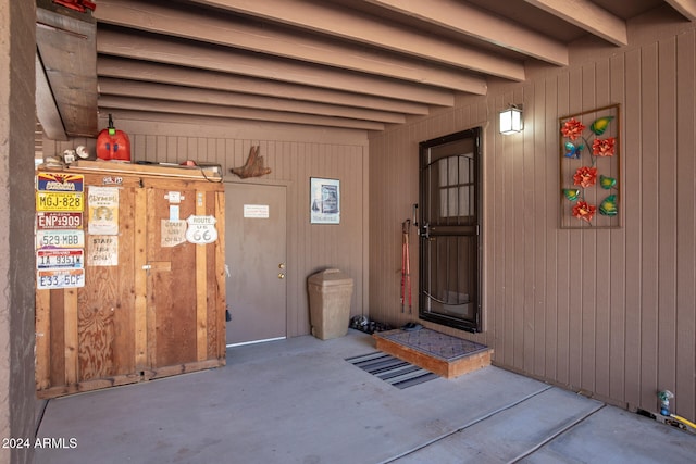 view of property entrance