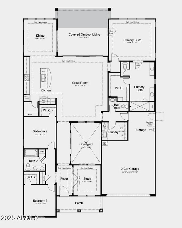 20723 W San Miguel Ave, Buckeye, AZ 85396 - view of layout