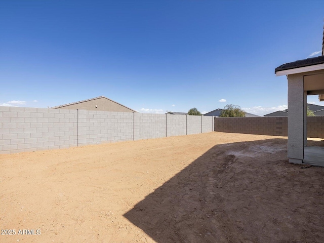 4812 W Hunter Trl, San Tan Valley, AZ 85144 - view of yard with a fenced backyard