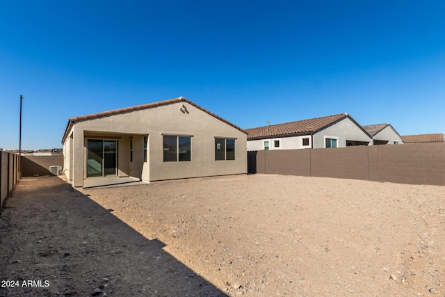 view of rear view of house