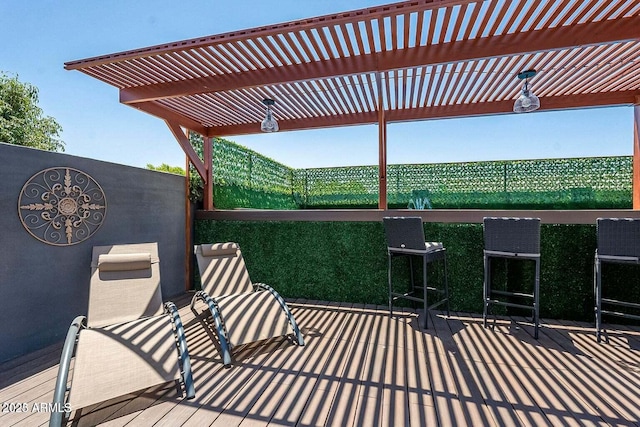 11215 N 37th Ave, Phoenix, AZ 85029 - view of patio / terrace featuring a pergola