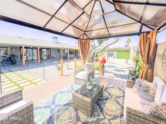 11215 N 37th Ave, Phoenix, AZ 85029 - deck featuring a gazebo and a patio area