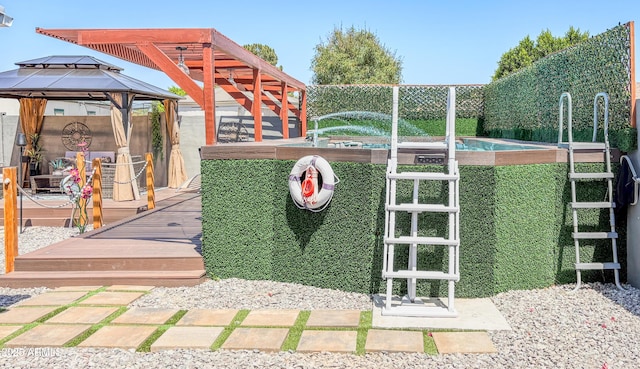 11215 N 37th Ave, Phoenix, AZ 85029 - view of property's community featuring a gazebo and a deck