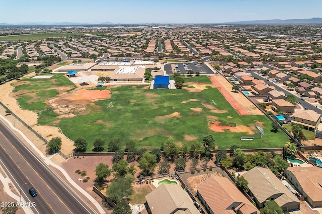 aerial view