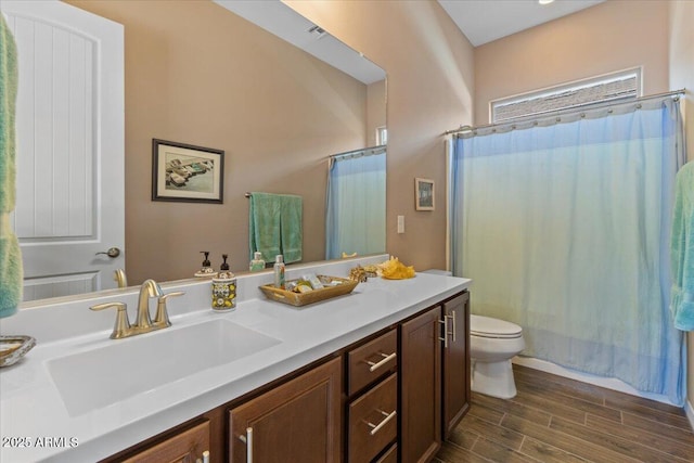 10914 E Tarragon Ave, Mesa, AZ 85212 - full bath with vanity and wood finished floors