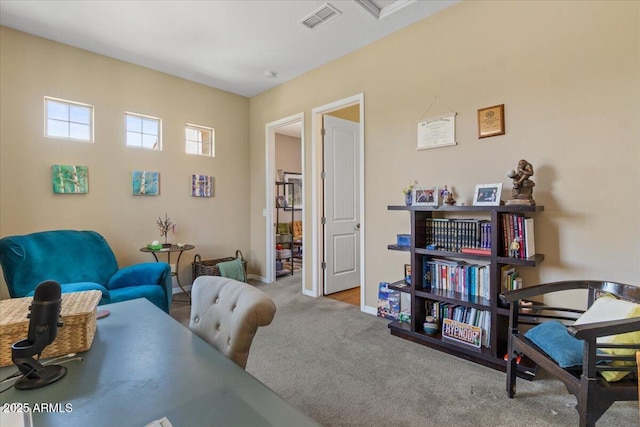 10914 E Tarragon Ave, Mesa, AZ 85212 - sitting room with carpet flooring and baseboards