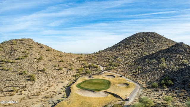 view of mountain feature