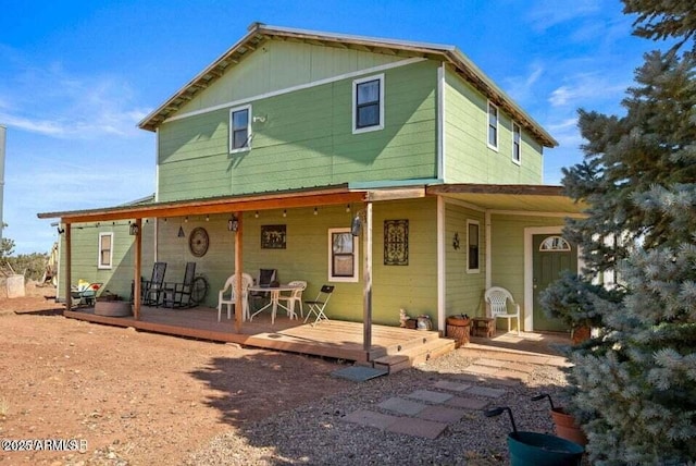 view of rear view of house
