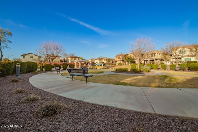 view of community with a residential view