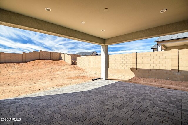 3310 Iron King Cir, Prescott, AZ 86301 - view of patio / terrace with a fenced backyard