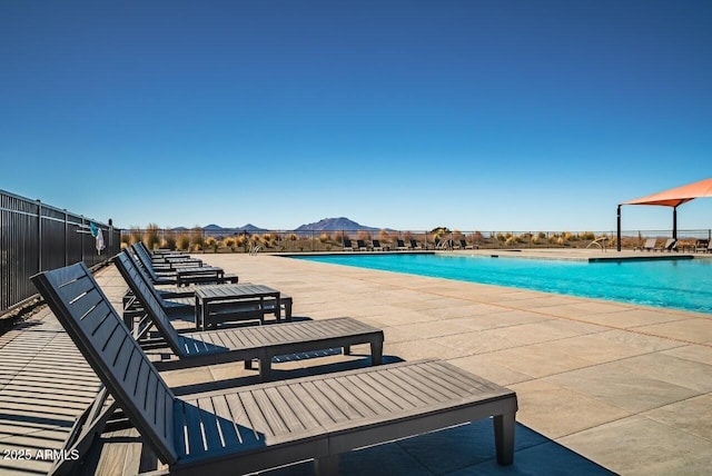 3310 Iron King Cir, Prescott, AZ 86301 - pool featuring a patio and a mountain view