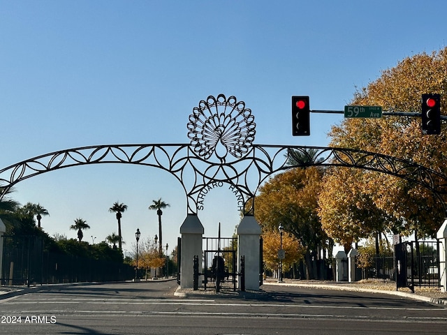 view of road