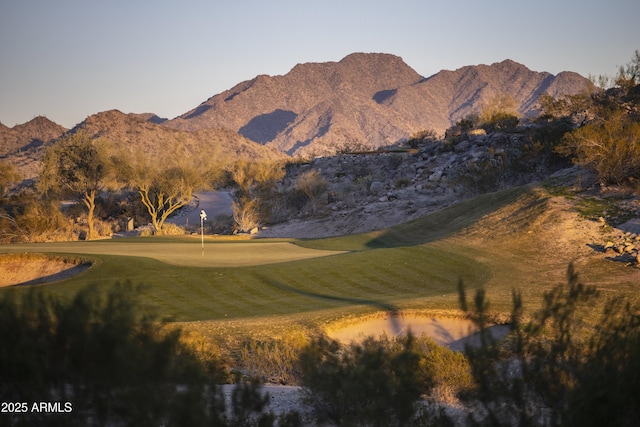 18322 W Thistle Landing Dr, Goodyear, AZ 85338 - view of mountain feature featuring golf course view