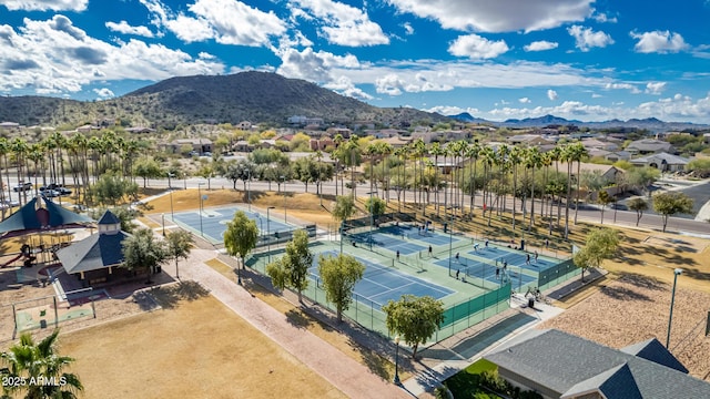 18322 W Thistle Landing Dr, Goodyear, AZ 85338 - aerial view with a mountain view and a residential view