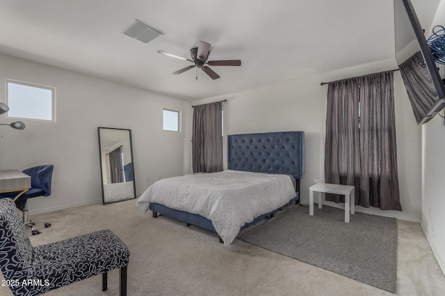 4010 W Coles Rd, Laveen, AZ 85339 - bedroom with carpet floors and ceiling fan