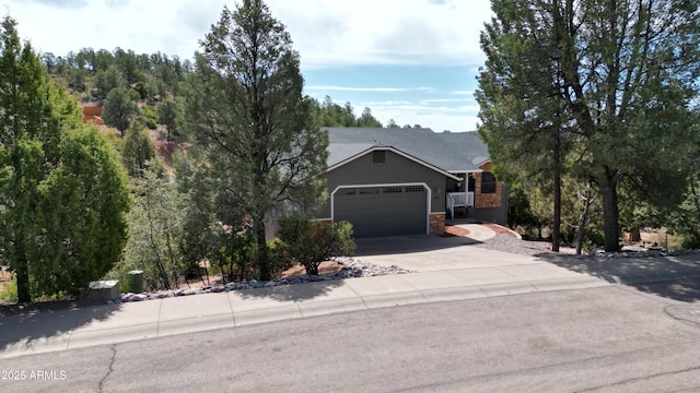 809 W St Moritz Dr, Payson, AZ 85541 - view of front of property with driveway and an attached garage