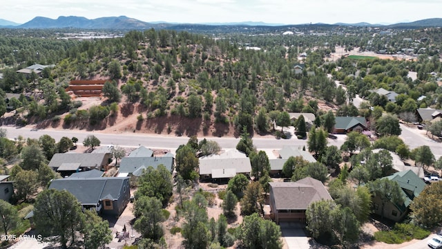 809 W St Moritz Dr, Payson, AZ 85541 - aerial view featuring a residential view and a mountain view