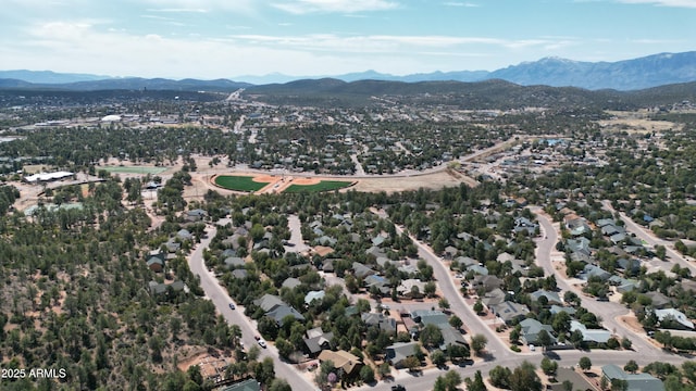 809 W St Moritz Dr, Payson, AZ 85541 - bird's eye view with a mountain view