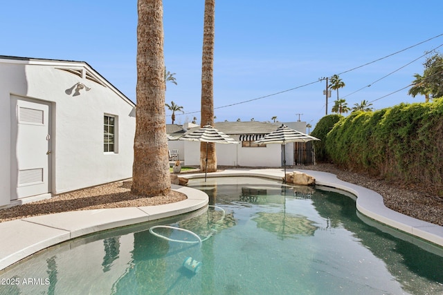 view of swimming pool