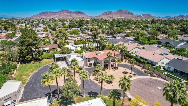 8426 N 15th Dr, Phoenix, AZ 85021 - drone / aerial view featuring a residential view and a mountain view