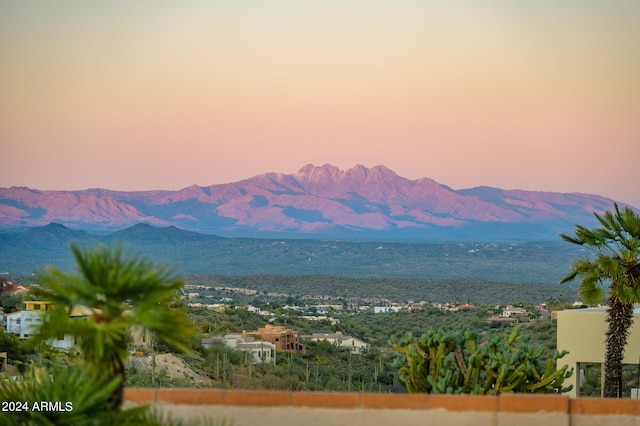 view of mountain view